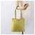 Borsa Tote PRADA in nylon giallo oro Auth 157782 D'oro - vista 24