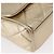 CHANEL Mini Matelassé 13 Schultertasche mit Kette aus Leder Gold CC Auth 156634SAM Golden - Ansicht 15