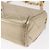 CHANEL Mini Matelassé 13 Schultertasche mit Kette aus Leder Gold CC Auth 156634SAM Golden - Ansicht 18