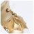 CHANEL Mini Matelassé 13 Schultertasche mit Kette aus Leder Gold CC Auth 156634SAM Golden - Ansicht 25