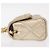 CHANEL Mini Matelassé 13 Schultertasche mit Kette aus Leder Gold CC Auth 156634SAM Golden - Ansicht 4