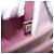 CHANEL Nuova Linea da Viaggio Portafoglio Lungo con Zip Nylon Rosa Argento CC Auth bs31593 - vista 11