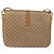 Céline Borsa a Spalla in Tela Macadam CELINE PVC Marrone Oro Auth 156251 D'oro - vista 2