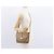 Céline Borsa a Spalla in Tela Macadam CELINE PVC Marrone Oro Auth 156251 D'oro - vista 25