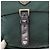 PRADA Borsa a Spalla in Nylon Verde Argento Auth 156244 - vista 9
