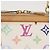 LOUIS VUITTON Borsa Gracie MM Monogram Multicolore Bianca M92590 LV Auth 151203SM Bianco - vista 3
