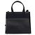 Borsa a mano in pelle Salvatore Ferragamo Vala 2 in 1 Blu Navy Oro Auth BA8399 - vista 2