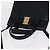 Borsa a mano in pelle Salvatore Ferragamo Vala 2 in 1 Blu Navy Oro Auth BA8399 - vista 6