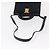 Borsa a mano in pelle Salvatore Ferragamo Vala 2 in 1 Blu Navy Oro Auth BA8399 - vista 8