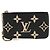 LOUIS VUITTON Pochette Cles Monogram Empreinte Porta Moedas M80885 LV Auth 154178M Preto - vista 13