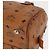 Borsa MCM Logogram Vicetos in pelle PVC marrone oro Auth BA8427 D'oro - vista 14