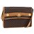 Céline Borsa a Spalla in Tela Macadam CELINE in Pelle PVC Marrone Oro Auth BA8389 D'oro