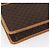 Céline Borsa a Spalla in Tela Macadam CELINE in Pelle PVC Marrone Oro Auth BA8389 D'oro - vista 16