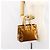 LOUIS VUITTON Borsa a Mano Monogram Vernis Reade PM Bronzo M91146 LV Auth BA8338 - vista 23