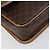 Céline Borsa a spalla circolare in tela Macadam CELINE in pelle PVC marrone oro Auth 153317 D'oro - vista 15