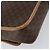 Céline Borsa a spalla circolare in tela Macadam CELINE in pelle PVC marrone oro Auth 153317 D'oro - vista 17