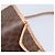 Céline Borsa a spalla circolare in tela Macadam CELINE in pelle PVC marrone oro Auth 153317 D'oro - vista 9