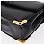 Borsa a Spalla Christian Dior in Pelle Blu Navy Oro Auth BA8402 D'oro - vista 14