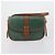Céline Borsa a mano in pelle CELINE Givenchy 2 pezzi blu navy e verde Auth BA8093 - vista 10
