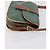Céline Borsa a mano in pelle CELINE Givenchy 2 pezzi blu navy e verde Auth BA8093 - vista 12
