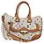 LOUIS VUITTON Handtasche Rita Monogram Multicolor 2way Weiß M40125 LV Auth ka242AV
