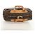 LOUIS VUITTON Borsa a Mano Monogram Deauville M47270 LV Auth am9728V Monogramma - vista 6