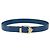 CINTURA CLASSICA EPI LOUIS VUITTON 32,7"" BLU LV Auth th6547