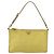 PRADA Accessory Pouch Nylon Yellow Gold Auth 152259 Golden - view 13