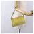 PRADA Accessory Pouch Nylon Yellow Gold Auth 152259 Golden - view 25