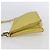 PRADA Accessory Pouch Nylon Yellow Gold Auth 152259 Golden - view 3