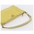 PRADA Accessory Pouch Nylon Yellow Gold Auth 152259 Golden - view 7