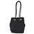 Céline Borsa a Spalla CELINE Nylon Nero Oro Auth 152231 D'oro - vista 2