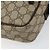 Borsa a Spalla GG Supreme in PVC Beige e Argento di GUCCI 114291 Auth yk19871 - vista 10