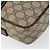 Borsa a Spalla GG Supreme in PVC Beige e Argento di GUCCI 114291 Auth yk19871 - vista 11
