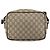 Borsa a Spalla GG Supreme in PVC Beige e Argento di GUCCI 114291 Auth yk19871 - vista 3