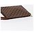 LOUIS VUITTON Poche Toilette 26 Damier Ebene N47543 Auth LV 154300 - vista 5
