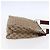 Borsa a Spalla GG Canvas Gucci Beige Oro 120841 Auth 153898 D'oro - vista 5