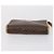 Céline Borsa Clutch in Tela Macadam CELINE in Pelle PVC 3 Pezzi Marrone Beige Auth 151904 - vista 19