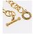 Collana CHANEL COCO in metallo dorato CC Auth 154033SAV - vista 17