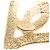 Collana CHANEL COCO in metallo dorato CC Auth 154033SAV - vista 19