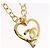 Collana CHANEL COCO in metallo dorato CC Auth 154033SAV - vista 3