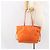 PRADA Tote Bag aus Nylon in Orange Silber authentisch 154158 - Ansicht 23