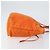 PRADA Tote Bag aus Nylon in Orange Silber authentisch 154158 - Ansicht 4
