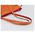PRADA Tote Bag aus Nylon in Orange Silber authentisch 154158 - Ansicht 7