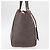 Borsa Tote Swing in pelle grigia e oro GUCCI 354408 Auth 148695 Marrone D'oro - vista 5