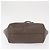 Borsa Tote Swing in pelle grigia e oro GUCCI 354408 Auth 148695 Marrone D'oro - vista 6