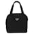 Borsa a mano PRADA in nylon nero argento Auth BA7771 - vista 13