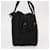 Borsa a mano PRADA in nylon nero argento Auth BA7771 - vista 4