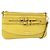 Burberry Borsa a spalla in pelle giallo oro Auth ka283 D'oro