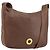 Céline Borsa a Spalla CELINE Circle in Pelle Marrone Oro Auth 153852 D'oro